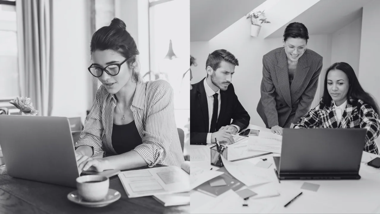 virtual professionals collaborating to support business growth and client success